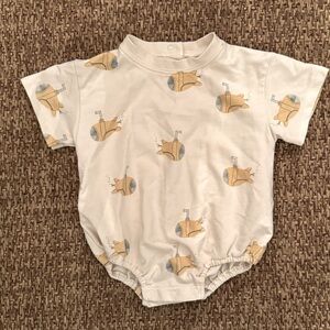 Rylee + Cru short Sleeve bubble Onsie